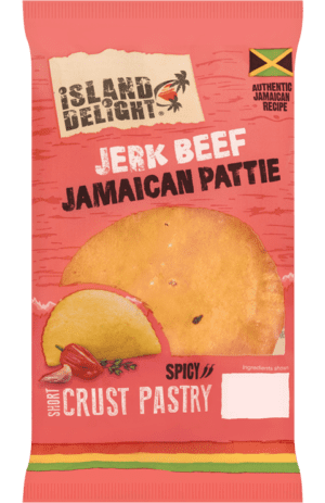 Jerk Beef - Shortcrust Pattie